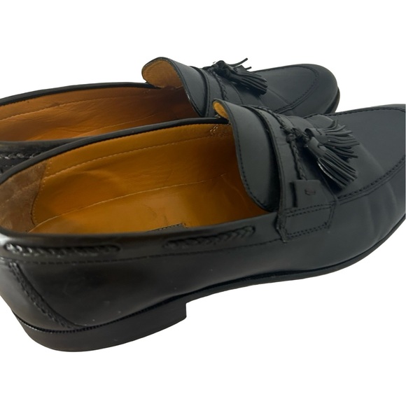 Johnson & Murphy size 12. Black Tassel Loafers - Picture 7 of 8